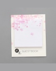 Świeże Cherry Sakura naturalne Memo Pad karteczki samoprzylepne zakupy lista kontrolna Escolar Papelaria School Supply etykiety