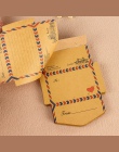 45 sztuk słodkie Kraft koperta papierowa notatniki Papeleria Kawaii biurowe terminarz Sticky Notes szkolne biuro wiadomość pisan