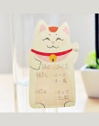 Śliczne Kawaii szczęście kot stanąć notatniki papierowy patyczek wiadomość naklejki papiernicze artykuły zakładek „ hotele ”oraz