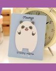 Kawaii biurowe śliczne Panda Memo Pad Lamb naklejki notatki papieru naklejki dla dzieci prezent Escolar szkoły pisania dostaw Ca