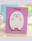 Kawaii biurowe śliczne Panda Memo Pad Lamb naklejki notatki papieru naklejki dla dzieci prezent Escolar szkoły pisania dostaw Ca