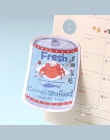 Kawaii Memo Pad mleko truskawkowe/owoce w puszkach/napoje samoprzylepne notatki rolka do czyszczenia ubrań Planner naklejki nota