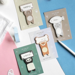 Piękny śliczne zwierząt panda memo pad karteczki samoprzylepne papierowe naklejki notatnik kawaii biurowe papelaria biurowe przy