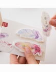 1X DIY pióro karteczki samoprzylepne piękny wyraz Kawaii notatniki naklejki Post zakładek „ hotele ”oraz „ wynajem samochodów” n