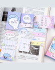 Kawaii wieloryb ryby 6 składane Memo Pad karteczki samoprzylepne papierowe Craft zakładek „ hotele ”oraz „ wynajem samochodów” n
