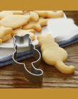 Gorący muszla kot słoń kształty Cookie Cutter Food Grade ze stali nierdzewnej herbatniki formy do pieczenia narzędzia do domu do