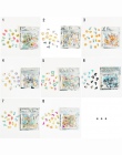 100 sztuk/paczka Mini przezroczysty 3D pcv kryształowe cukierki naklejki kreatywny zwierząt delfin owoce kot dekoracyjna naklejk
