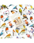 45 sztuk/zestaw kawaii biurowe naklejki creativa piękny birdie wzór pamiętnik szkolne papiernicze boże narodzenie naklejki preze