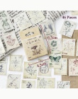 45 sztuk/pudło biurowe naklejki w stylu Vintage pieczęć pieczęć etykiety podróży naklejki dekoracje Scrapbooking Diary albumy Bu