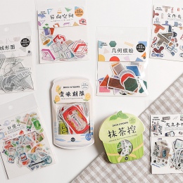Japońskie przekąski papieru naklejki na etykiety rzemiosła Scrapbooking dekoracyjna naklejka Diy Kawaii biurowe naklejki