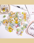 50 sztuk/worek DIY Cute Cartoon Kawaii naklejki pcv piśmienne piękny kot niedźwiedź naklejki do pamiętnika dekoracje uwaga nakle