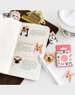 45 sztuk/partia Cute Dog zwierząt naklejki dekoracje DIY Scrapbooking naklejki biurowe Kawaii Diary etykiety naklejki