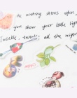 40 sztuk/partia orzeźwiające kwiat mini dekoracja z naklejek papierowych naklejki DIY album pamiętnik etykiety scrapbooking nakl