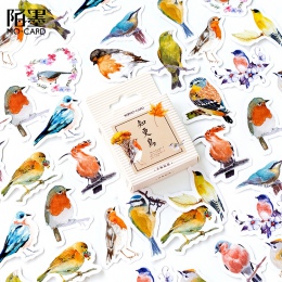 Robins ptaki dekoracyjne naklejki naklejki samoprzylepne DIY dekoracje pamiętnik papeterii naklejki dla dzieci prezent