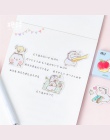 Chomika dla niemowląt naklejki na etykiety zestaw dekoracyjne naklejki papiernicze Scrapbooking DIY pamiętnik Album Stick label