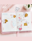 Mohamm japoński stacjonarne koreański dzienniku papier do etykiet małe pamiętnik naklejki Scrapbooking niedźwiedź przytulić płat