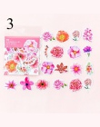 45 sztuk/worek Kawaii Bullet Journal śliczne pamiętnik kwiat naklejki Scrapbooking japoński papiernicze artykuły dekoracji Chanc