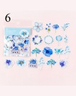 45 sztuk/worek Kawaii Bullet Journal śliczne pamiętnik kwiat naklejki Scrapbooking japoński papiernicze artykuły dekoracji Chanc