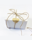100 sztuk/partia w stylu Vintage romantyczna ozdoba w kształcie serca papier pakowy naklejka uszczelniająca do pakowania prezent