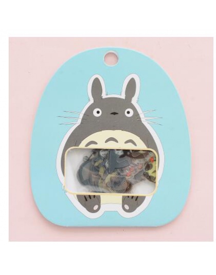 R12 60 sztuk/paczka Kawaii mój sąsiad Totoro DIY jasne naklejki naklejki na słowa i cytaty dekoracyjne Album Album Scrapbooking 