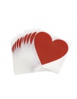 20 sztuk/paczka DIY serce zarysowania powłoki naklejki uwaga list miłosny karty zdrapki, dekoracji etykiety wielofunkcyjne niesp