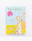 335 sztuk/paczka japoński styl Sumikko Gurashi książki dekoracyjne naklejki Washi naklejki Scrapbooking kij etykieta pamiętnik A