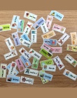 100 sztuk nazwa Tag naklejki dostosuj naklejki wodoodporne spersonalizowane etykiety dzieci szkoła papiernicze butelka wody ołów