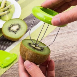 Gorąca sprzedaż Mini owoce Kiwi obieraczka krajalnica kuchnia gadżety narzędzia Kiwi obierania narzędzia dla Pitaya Green 29