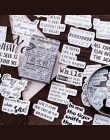 45 sztuk/pudło podróży osoby naklejki w stylu Vintage budynków klej naklejki na etykiety dekoracje do Scrapbooking pamiętnik Diy