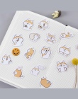 45 sztuk/paczka Kawaii śliczny pies shiba inu naklejki Marker planowanie pamiętnik dekoracji szkoła naklejki Scrapbooking Bullet