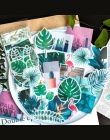 60 sztuk/partia rocznika roślin kwiat washi dekoracja z naklejek papierowych naklejki DIY album pamiętnik scrapbooking naklejki 