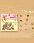 80 sztuk/partia pcv Kawaii Rilakkuma naklejki Scrapbooking Sanrio sentymentalny cyrk japoński naklejki linii przyjaciel zestaw p