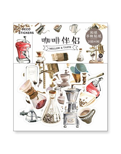 40 sztuk/worek New vintage natural życie mini washi dekoracja z naklejek papierowych naklejki DIY pamiętnik scrapbooking naklejk