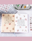 6 sztuk/paczka śliczne dziewczyny i kot dekoracja z naklejek papierowych pamiętnik etykiety Scrapbooking naklejki Kawaii koreańs