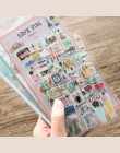 Dziennik podróży naklejki naklejki na słowa i cytaty dekoracyjne Scrapbooking Craft naklejki Diary Album naklejki samoprzylepne