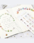 Śliczne pamiętnik dekoracyjne naklejki DIY Kawaii Vintage planeta kwiat Scrapbooking rolka do czyszczenia ubrań dla dzieci Stude