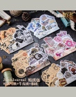 45 sztuk/paczka Retro papier pakowy vintage obiektów śmieci Gothic dzienniku materiałów dekoracyjna naklejka DIY Scrapbooking pl