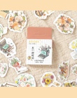 45 sztuk/partia śliczne kolorowe Feather liść Scrapbooking naklejki DIY Craft Decoracion Bullet Journal albumy ze zdjęciami nakl