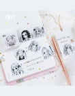 45 sztuk/worek Diy śliczne Kawaii dziewczyna papieru naklejki piękne małe siostra pamiętnik dekoracji Scrapbooking