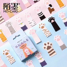 Nowość kot Mew Paw dekoracyjne naklejki naklejki samoprzylepne DIY dekoracje pamiętnik papeterii naklejki dla dzieci prezent