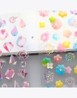1 arkusz kryształ 3D naklejki śliczne gwiazdy deser klej dekoracyjny naklejki na Mobile Decor Scrapbooking pamiętnik materiał Es