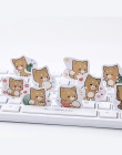 45 sztuk/paczka piękny shiba inu Memo naklejki opakowanie pisał to Kawaii Planner Scrapbooking naklejki piśmienne Escolar szkoln