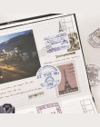 Znaczek podróży (decyduje data stempla pocztowego) dekoracyjne naklejki naklejki samoprzylepne DIY dekoracje pamiętnik naklejki 