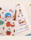 6 sztuk/zestaw śliczne Molang królik Cartoon zwierząt naklejki pcv Cartoon naklejki pamiętnik naklejka księga gości dekoracje bi