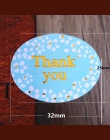 120 sztuk/partia okrągły złoty "dziękuję" seria kolor naklejka uszczelniająca do pieczenia DIY pakiet etykiety dekoracji naklejk