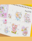 32 sztuk/paczka śliczne koty kwiat brązujący naklejki dekoracyjne DIY pamiętnik scrapbooking naklejki etykiety
