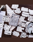 Angielski gazeta papier zestaw naklejek dekoracyjne naklejki papieru Scrapbooking DIY pamiętnik Album Stick label