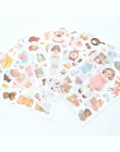 6 arkuszy Kawaii Cute Girl Doll telefon dekoracyjne naklejki DIY ozdoba do albumu Stick papier do etykiet rzemiosło