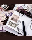 Kolekcja znaczków krajów zestaw naklejek dekoracyjne naklejki papieru Scrapbooking DIY pamiętnik Album Stick label