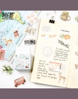 Przejść podróż podróży Bullet Journal dekoracyjne piśmienne naklejki Scrapbooking DIY Diary Album kij label